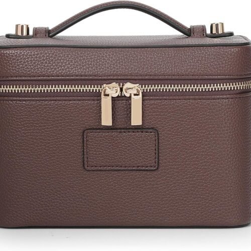 Waterproof PU Leather Makeup Case with Removable Divider
